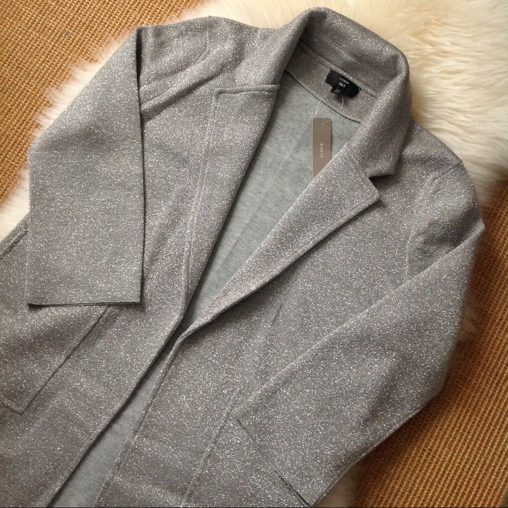 JCREW SOPHIE OPEN-FRONT SWEATER BLAZER sz XS NWT - Picture 4 of 8